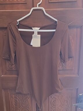 3 For $40 H&M Brown Scoop Neck Women's Bodysuit
